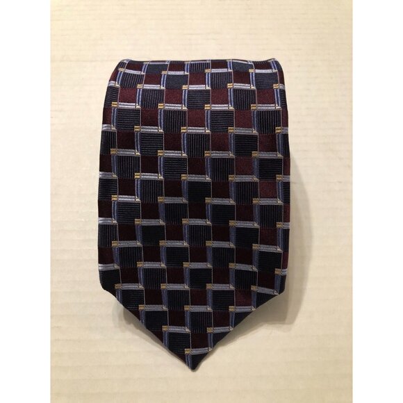 xmi platinum men's new silk tie 3 3/4" X 59 1/4"